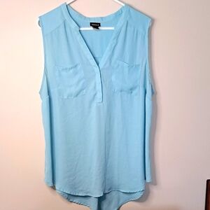Torrid Women's Sleeveless Blue Top Size 1